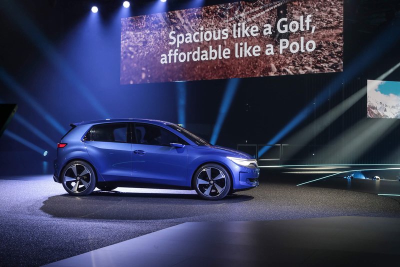 Mit dem ID.2 orientiert sich VW nicht nur bei der Positionierung an alten Werten, sondern auch bei der Form. Foto: VW